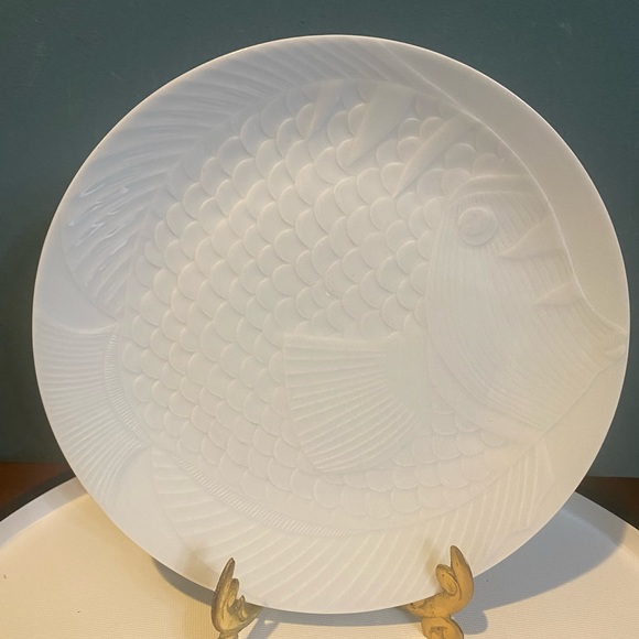 Dansk White Fish Plate - 9.25” - Picture 3 of 7